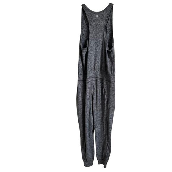 Sweaty Betty Gary Jumpsuit Lounge In Black Marl - Picture 10 of 15